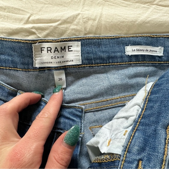 Frame Denim Straight Leg Jeans - Picture 4 of 4